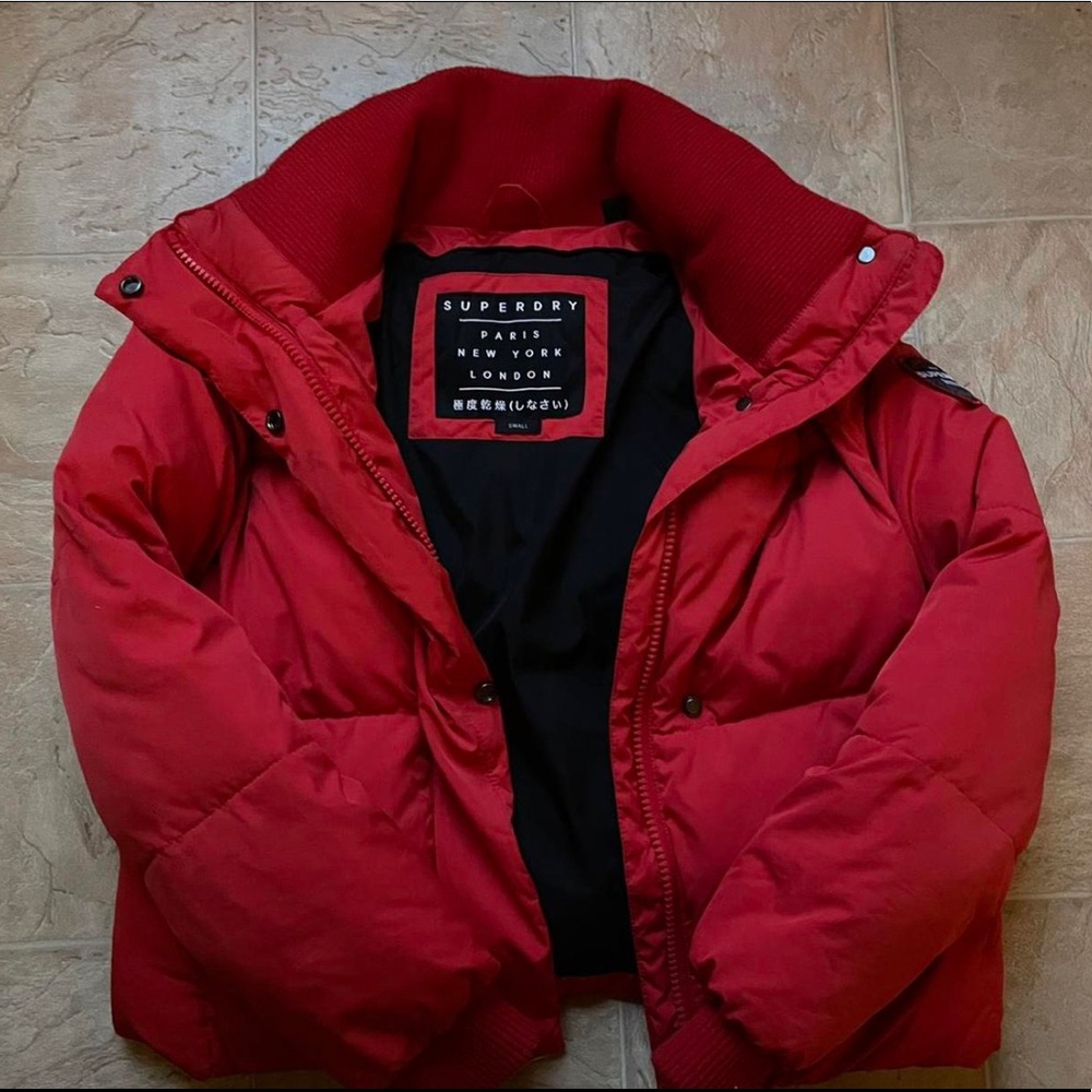Superdry Puffer Jacket **SIZE SMALL** Womens